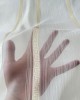 Тънко перде със златни вертикални ленти 676 Тънко перде със златни вертикални ленти 676